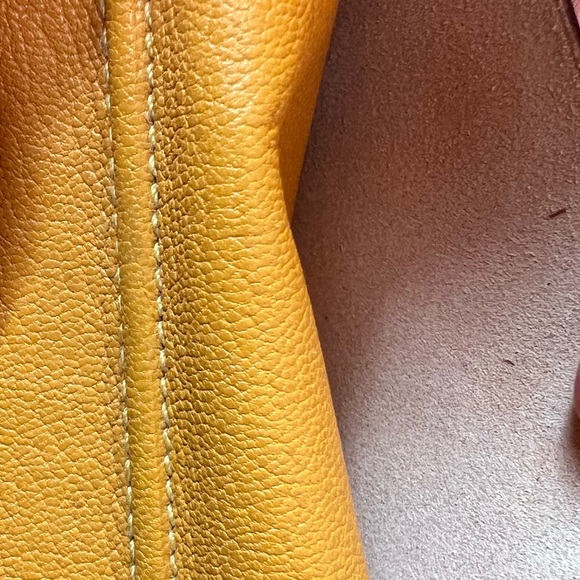 Hermes Orange Leather Yellow Interior Agenda Note Cover - Picture 11 of 13